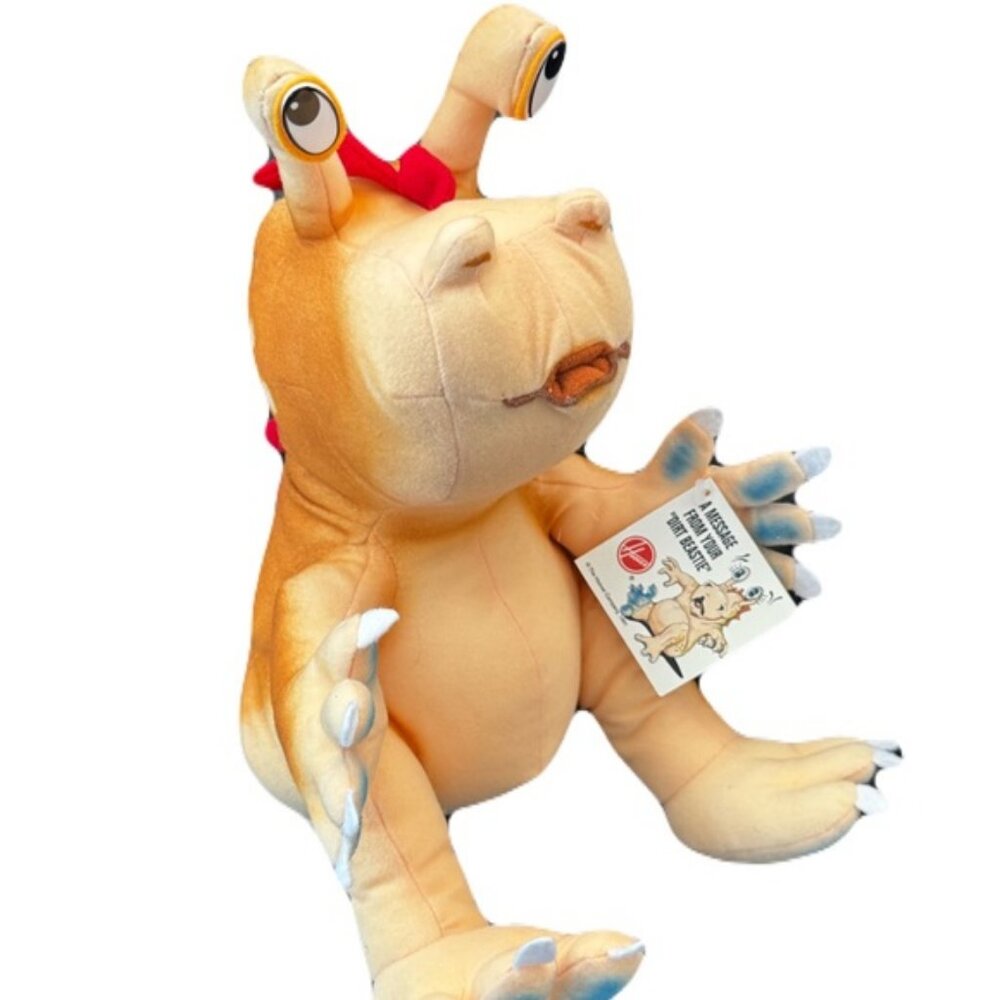 1991 Hoover Vacuum Dirt Beastie Plush Tags Attached 12" RARE Alien